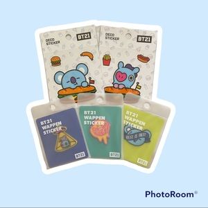 BT21 bts sticker set